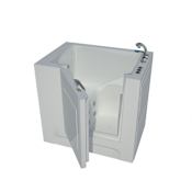 Avano Step-In Tubs 38-3/4" Acrylic Whirlpool Bathtub for Alcove Installations with Right Drain, Roman Tub Faucet and Handshower White